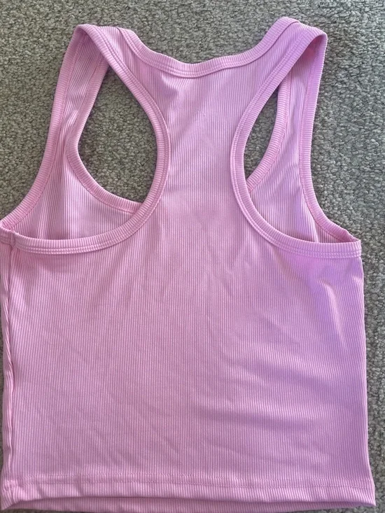 Pink Rhinestone 'Diva' Ribbed Racerback Tank - Picture 2 of 2